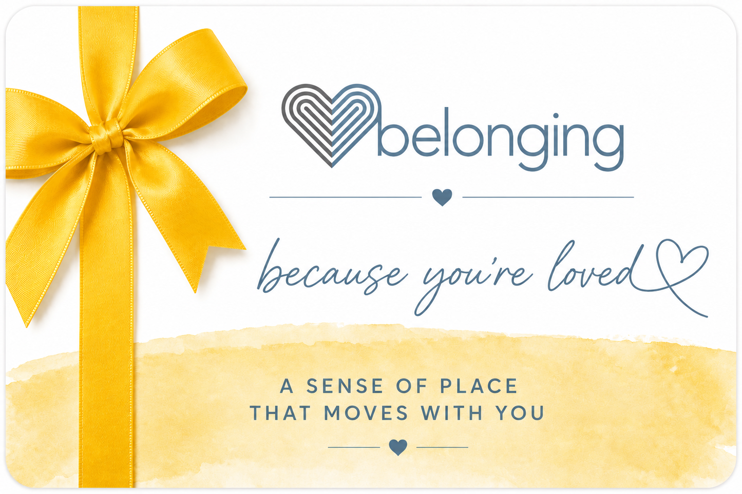 The Belonging Gift Card